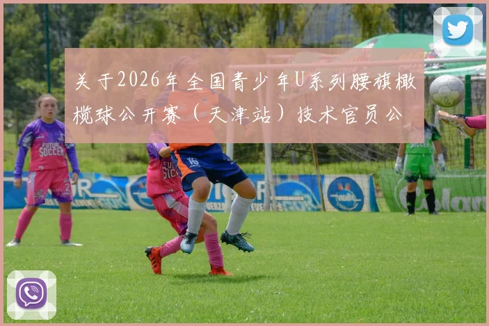 关于2026年全国青少年U系列腰旗橄榄球公开赛（天津站）技术官员公示的通知